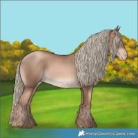 Horse Color:Liver Chestnut Pearl Mushroom 