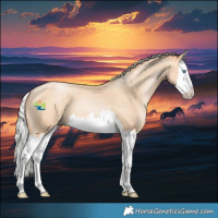 Horse Color:White Spotted Silver Classic Champagne Pearl Splash 