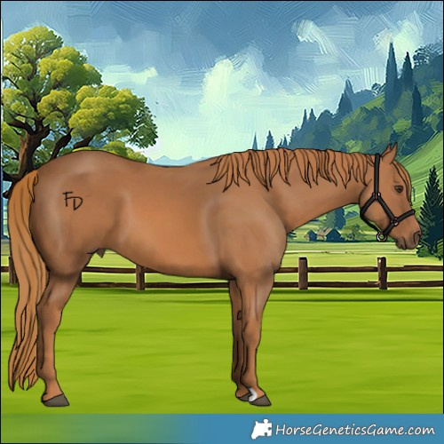 Horse Color:Chestnut 