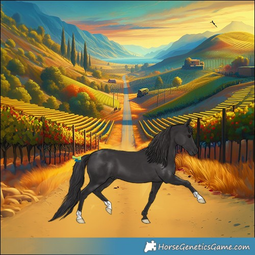 Horse Color:Smoky Black 