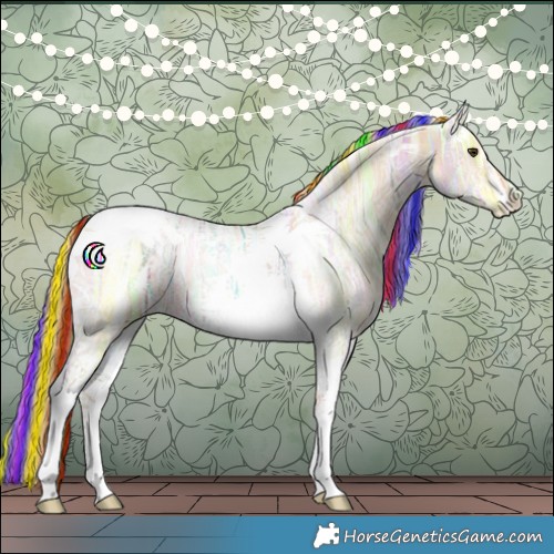 Horse Color:Painted Red Dun Ice Tobiano