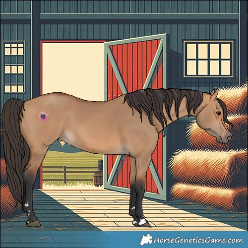 Horse Color:Bay Dun 