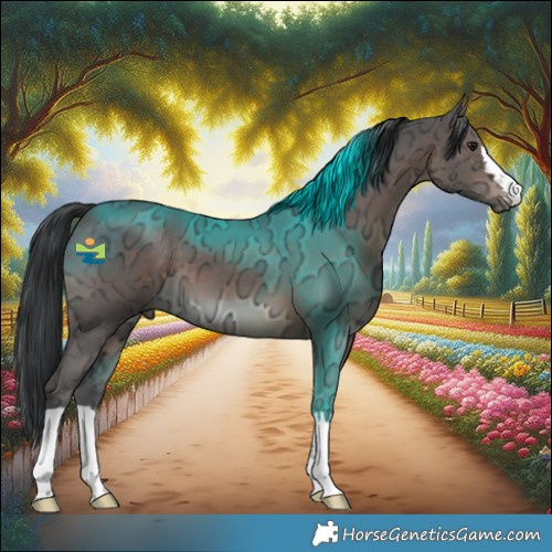 Horse Color:Brown Ice 