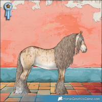 Horse Color:Gray Chocolate Palomino Snowdrop Dun Brindle 