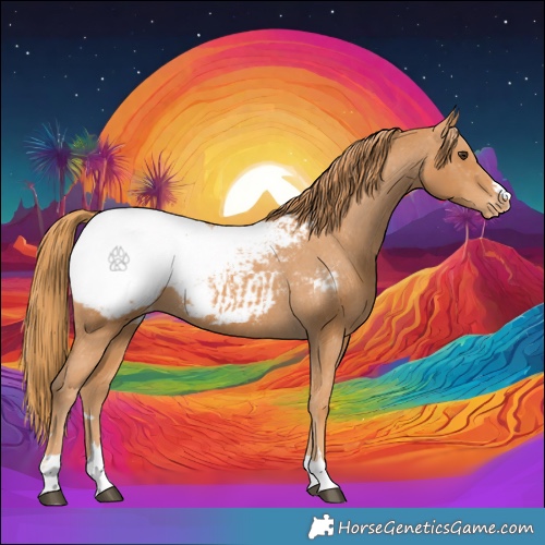 Horse Color:Chestnut Appaloosa 