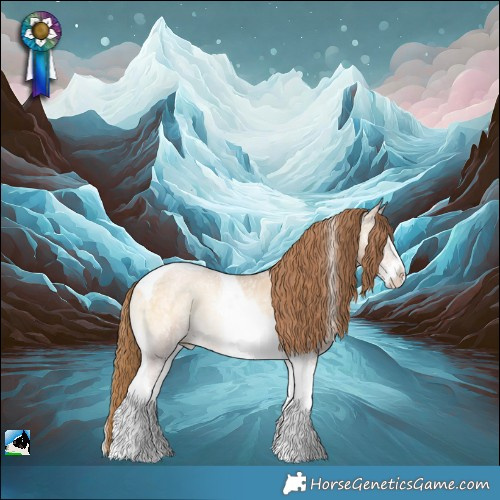 Horse Color:Buckskin Ice Pearl Onyx Sabino Tobiano 