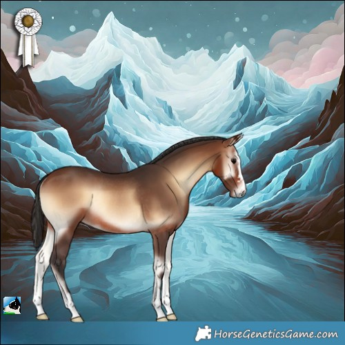 Horse Color:Brown Onyx Rabicano