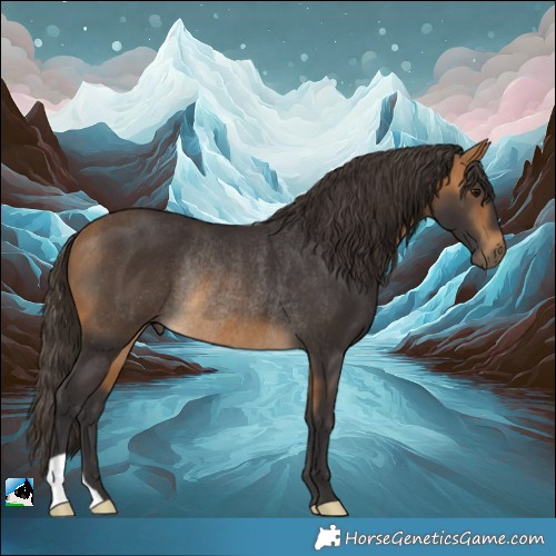 Horse Color:Buckskin Rabicano 