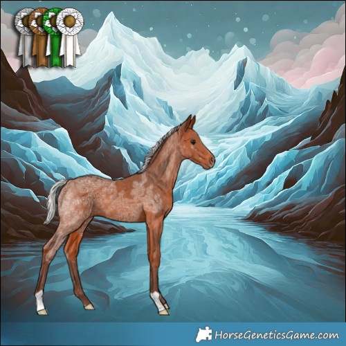 Horse Color:Silver Bay Ice 