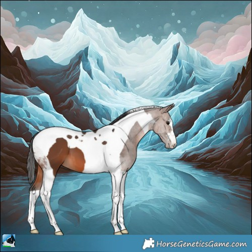 Horse Color:Brown Tobiano 
