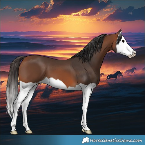 Horse Color:Bay Splash 