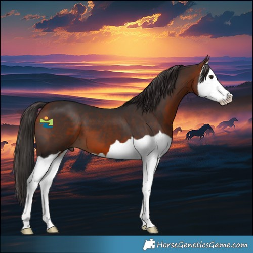 Horse Color:Bay Splash 