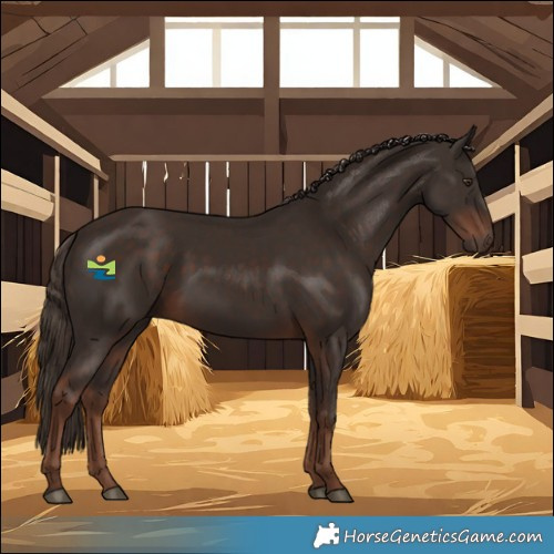Horse Color:Liver Chestnut Rabicano 