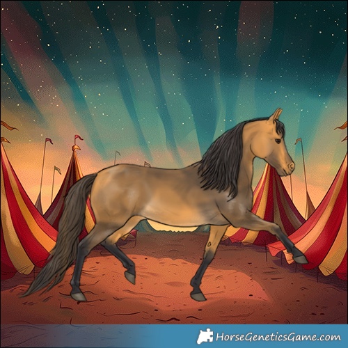 Horse Color:Buckskin 