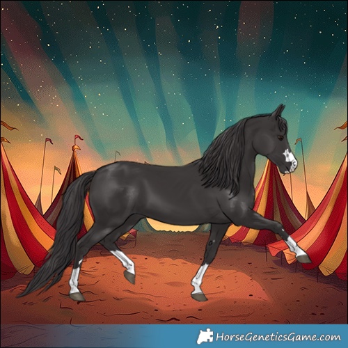 Horse Color:Smoky Black 