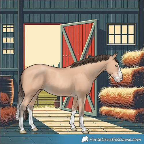 Horse Color:Amber Champagne Splash