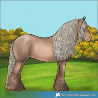 Horse Color:Liver Chestnut Pearl Mushroom 