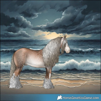 Horse Color:Gray White Spotted Liver Chestnut Pearl Mushroom 