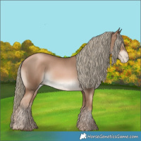 Horse Color:Liver Chestnut Pearl Mushroom 
