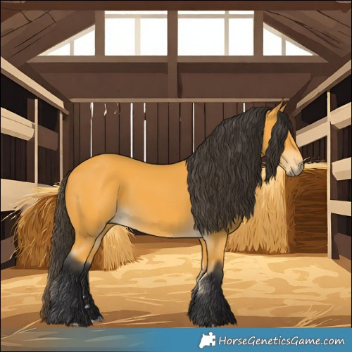 Horse Color:Buckskin 