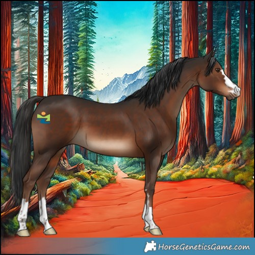Horse Color:Liver Chestnut 
