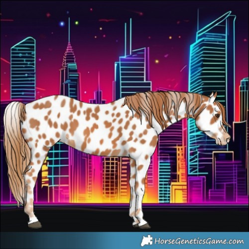 Horse Color:Chestnut Appaloosa 