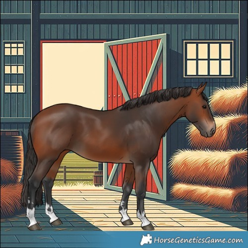 Horse Color:Bay 