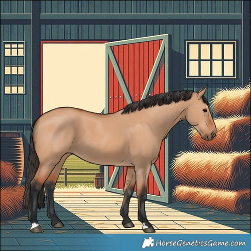 Horse Color:Bay Dun 