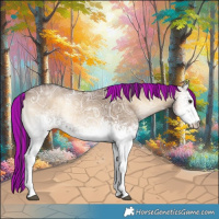 Horse Color:Painted White Spotted Liver Red Dun Ice Onyx 