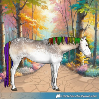 Horse Color:Painted White Spotted Liver Red Onyx Ice 