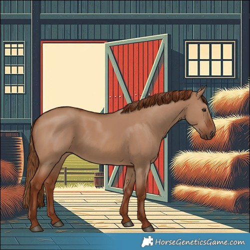Horse Color:Red Dun 