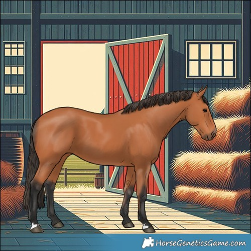 Horse Color:Bay 