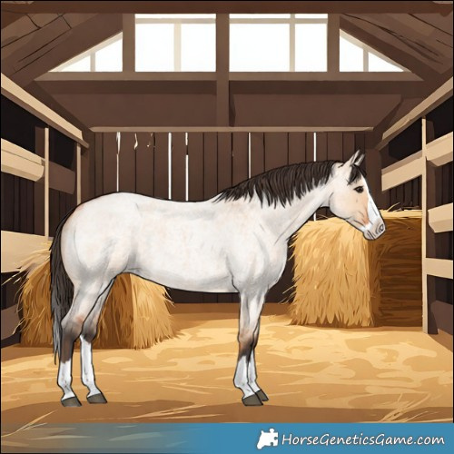 Horse Color:Bay Roan Dun Splash 