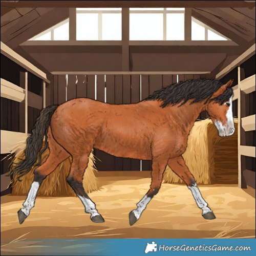 Horse Color:Bay Splash 