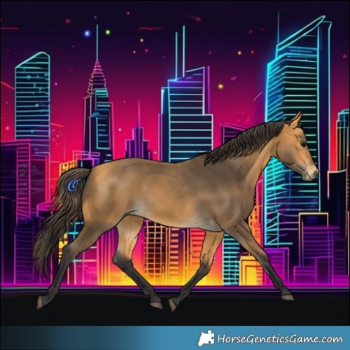 Horse Color:Buckskin 