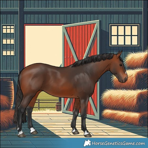 Horse Color:Bay 