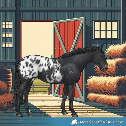 Horse Color:Black Blanket 