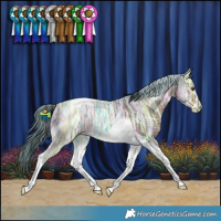Horse Color:Painted Liver Chestnut Ice Tobiano 