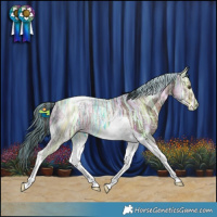 Horse Color:Painted Liver Chestnut Ice Tobiano 