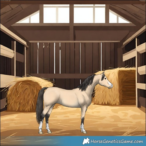 Horse Color:Buckskin 