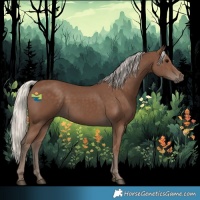 Horse Color:Silver Black 