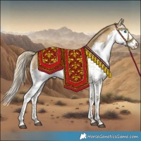 Horse Color:Chocolate Palomino Dun Mushroom Splash 