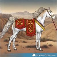 Horse Color:Chocolate Palomino Dun Mushroom Splash 