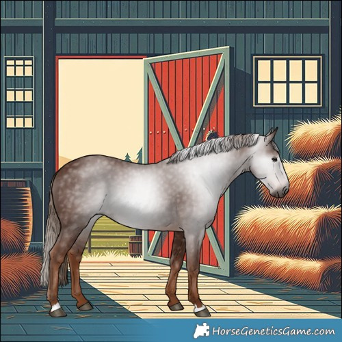 Horse Color:Gray Chestnut 