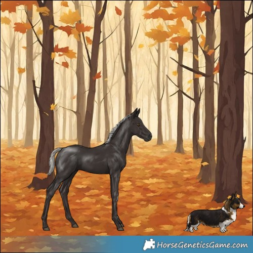 Horse Color:Liver Chestnut Mushroom Sabino Rabicano