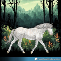 Horse Color:Smoky Creme Sabino  and Cremello Sabino 