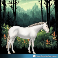 Horse Color:Buckskin Roan Pearl and Buckskin Roan Pearl