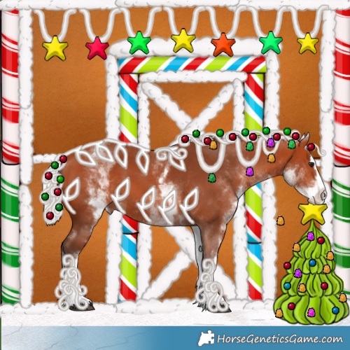 Horse Color:White Spotted Silver Bay Splash 