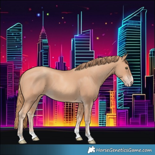 Horse Color:Gold Champagne 