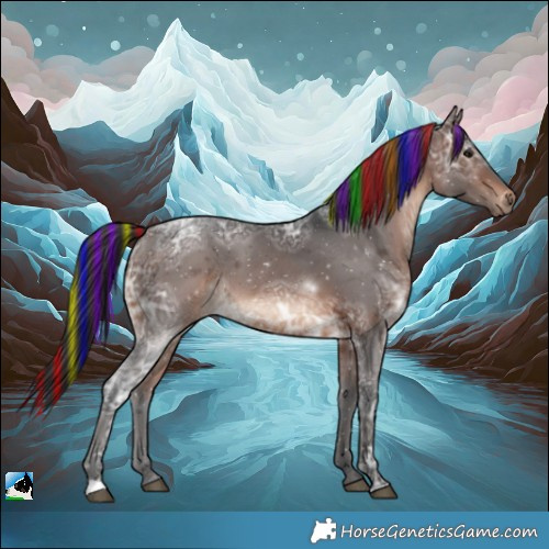 Horse Color:Painted Brown Ice 